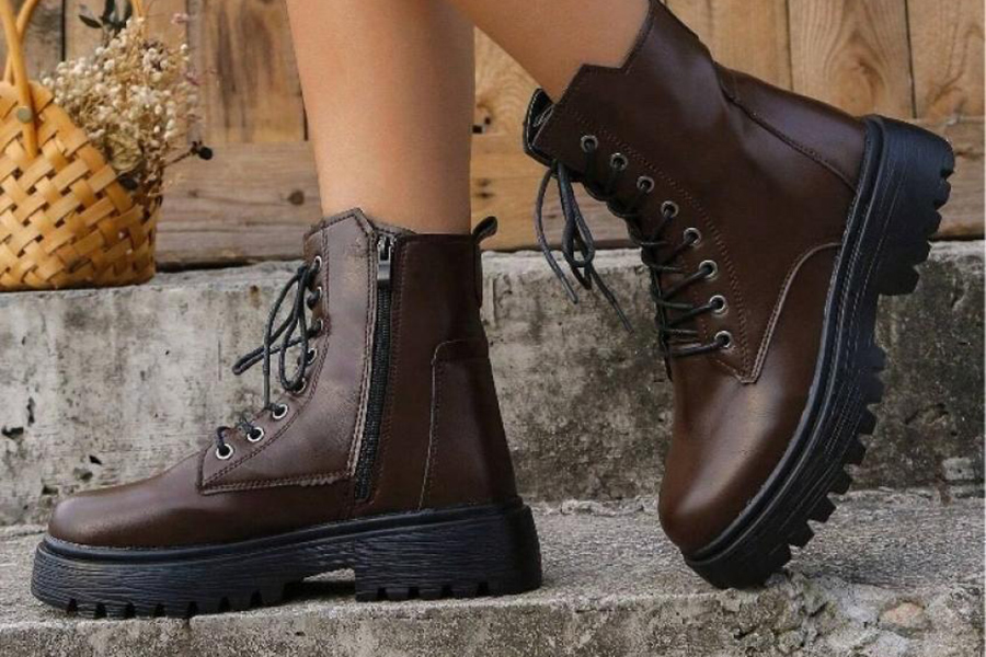 Bota Feminina de Inverno Marrom